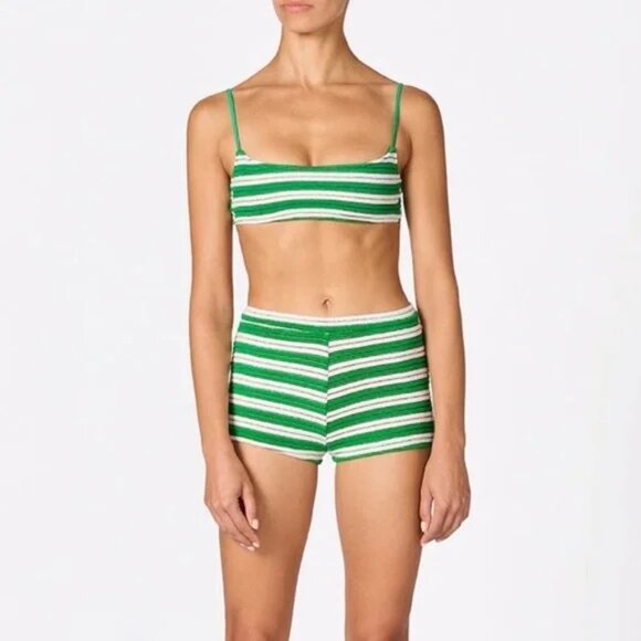 Triangl Swimwear Mica Bikini Top in Dunne - Picture 3 of 5